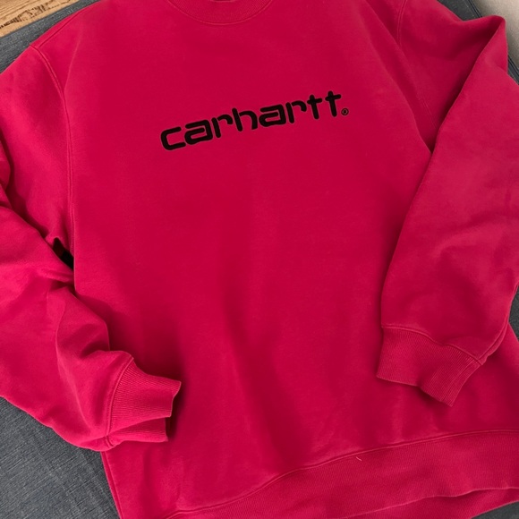 Carhartt Vivid Pink Hoodie - Picture 3 of 5
